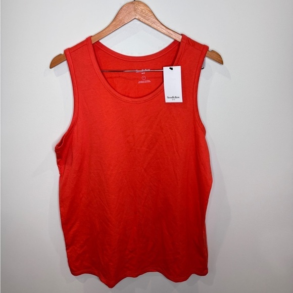 Goodfellow & Co Orange Men's Tank Top - Picture 2 of 6